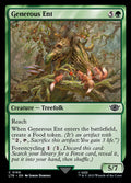 Generous Ent – Common Magic: The Gathering card from The Lord of the Rings: Tales of Middle-earth (#169)