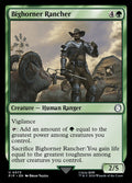 Bighorner Rancher – Uncommon Magic: The Gathering card from Fallout (#73)