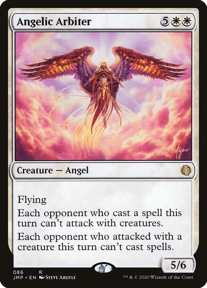 Angelic Arbiter – Rare Magic: The Gathering card from Jumpstart (#86)