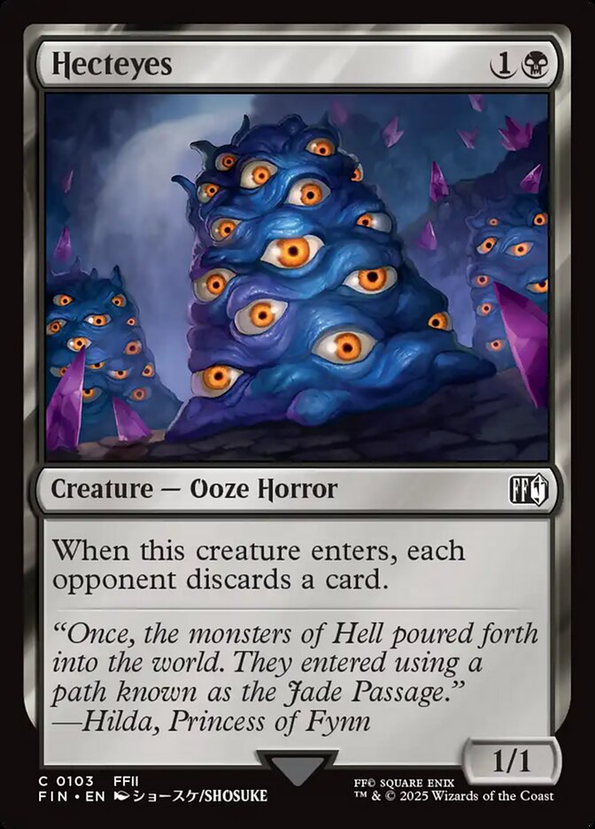 Hecteyes – Common Magic: The Gathering card from Final Fantasy (#103)