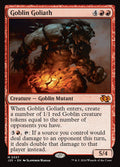 Goblin Goliath – Mythic Magic: The Gathering card from Foundations Jumpstart (#557)