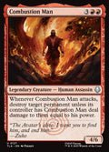 Combustion Man – Uncommon Magic: The Gathering card from Avatar: The Last Airbender (#127)