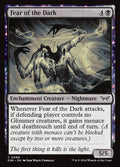 Fear of the Dark – Common Magic: The Gathering card from Duskmourn: House of Horror (#98)