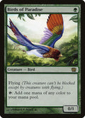 Birds of Paradise – Rare Magic: The Gathering card from Eighth Edition (#233★)