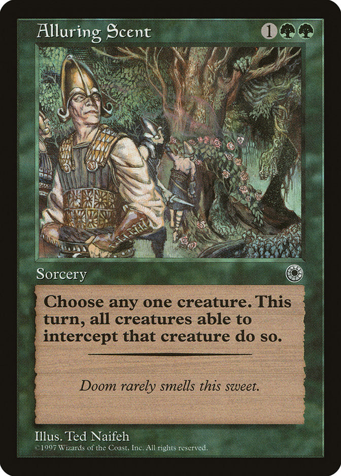 Alluring Scent – Rare Magic: The Gathering card from Portal (#157)