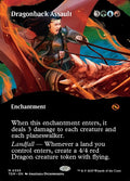 Dragonback Assault – Mythic Magic: The Gathering card from Tarkir: Dragonstorm (#355)