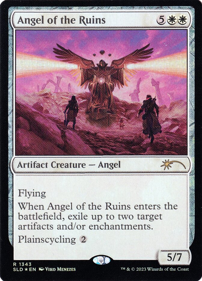 Angel of the Ruins – Rare Magic: The Gathering card from Secret Lair Drop (#1343)