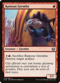 Ruinous Gremlin – Common Magic: The Gathering card from Kaladesh (#128)