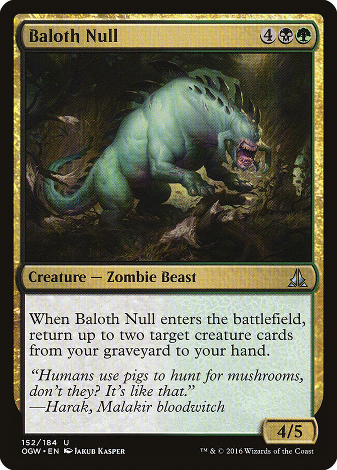 Baloth Null – Uncommon Magic: The Gathering card from Oath of the Gatewatch (#152)