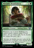 Meriadoc Brandybuck – Uncommon Magic: The Gathering card from The Lord of the Rings: Tales of Middle-earth (#177)