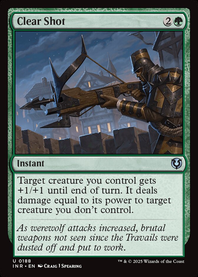 Clear Shot – Uncommon Magic: The Gathering card from Innistrad Remastered (#188)