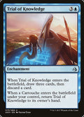 Trial of Knowledge – Uncommon Magic: The Gathering card from Amonkhet (#73)
