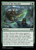 Curse of the Werefox – Common Magic: The Gathering card from Wilds of Eldraine (#167)