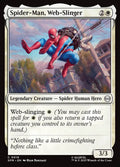 Spider-Man, Web-Slinger – Common Magic: The Gathering card from Marvel's Spider-Man (#16)