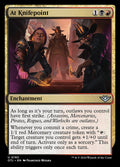 At Knifepoint – Uncommon Magic: The Gathering card from Outlaws of Thunder Junction (#193)