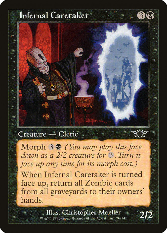 Infernal Caretaker – Common Magic: The Gathering card from Legions (#76)