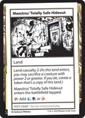 Maestros' Totally Safe Hideout – Rare Magic: The Gathering card from Mystery Booster 2 (#615)