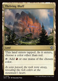 Thriving Bluff – Common Magic: The Gathering card from Lorwyn Eclipsed Commander (#170)