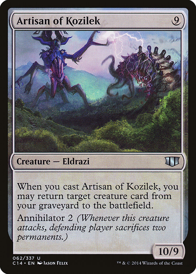 Artisan of Kozilek – Uncommon Magic: The Gathering card from Commander 2014 (#62)