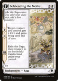 Befriending the Moths // Imperial Moth – Common Magic: The Gathering card from Kamigawa: Neon Dynasty (#4)
