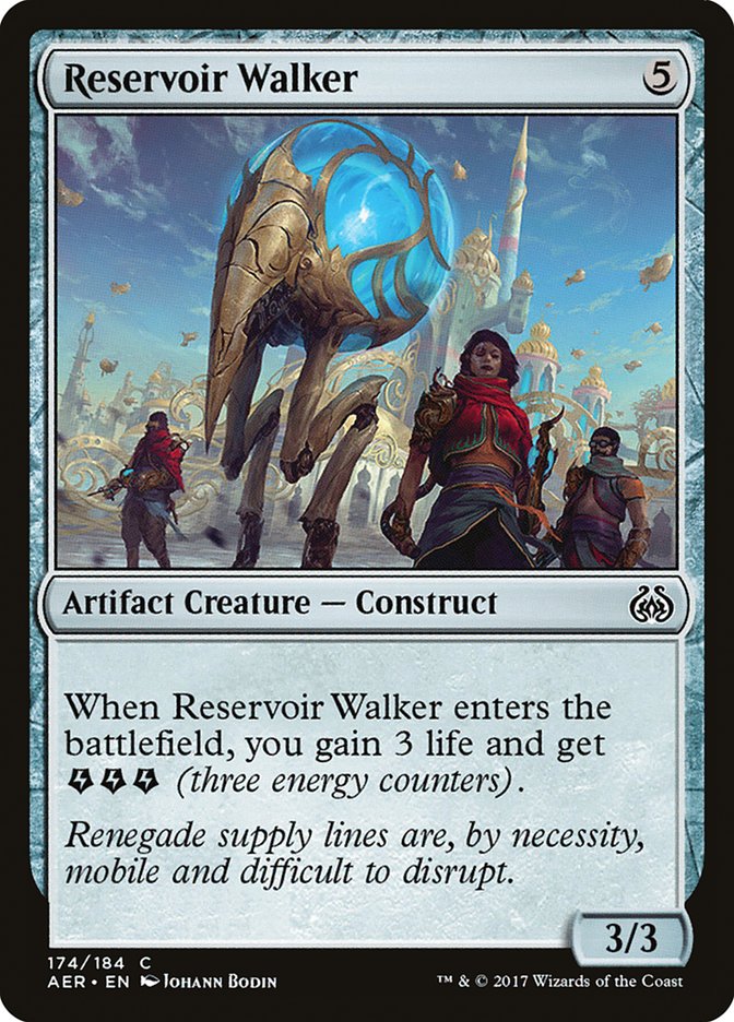 Reservoir Walker – Common Magic: The Gathering card from Aether Revolt (#174)