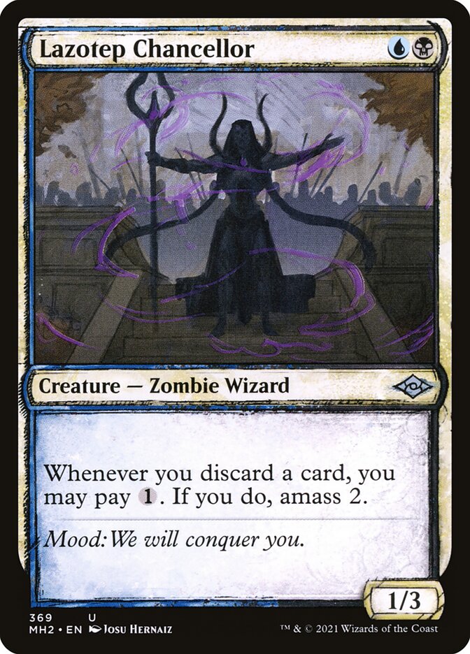 Lazotep Chancellor – Uncommon Magic: The Gathering card from Modern Horizons 2 (#369)