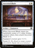 Ancestral Blade – Common Magic: The Gathering card from Game Night: Free-for-All (#6)