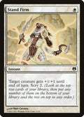 Stand Firm – Common Magic: The Gathering card from Duel Decks: Heroes vs. Monsters (#21)