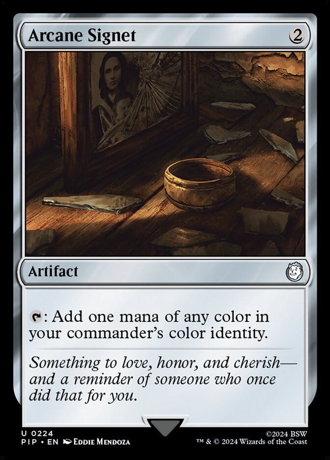 Arcane Signet – Uncommon Magic: The Gathering card from Fallout (#224)