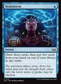 Brainstorm – Common Magic: The Gathering card from Duskmourn: House of Horror Commander (#113)