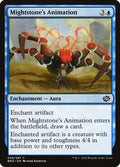 Mightstone's Animation – Common Magic: The Gathering card from The Brothers' War (#58)