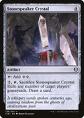 Stonespeaker Crystal – Uncommon Magic: The Gathering card from Commander Legends: Battle for Baldur's Gate (#338)