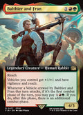 Balthier and Fran – Rare Magic: The Gathering card from Final Fantasy (#477)