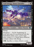 Lord Dregg, Insect Invader – Uncommon Magic: The Gathering card from Teenage Mutant Ninja Turtles (#65)