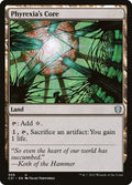 Phyrexia's Core – Uncommon Magic: The Gathering card from Commander 2021 (#309)