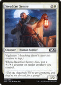 Steadfast Sentry – Common Magic: The Gathering card from Core Set 2020 (#40)