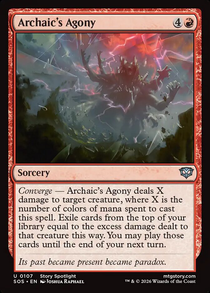 Archaic's Agony (SOS 107)