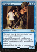 Avatar of Me – Rare Magic: The Gathering card from Unsanctioned (#17)