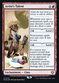 Artist's Talent – Rare Magic: The Gathering card from Bloomburrow Promos (#124s)