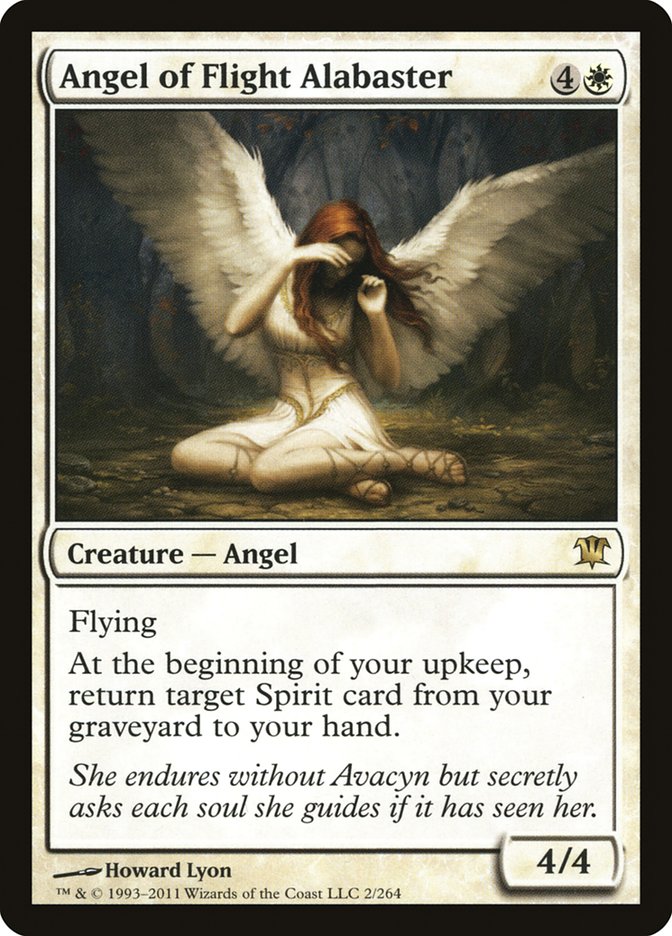 Angel of Flight Alabaster – Rare Magic: The Gathering card from Innistrad (#2)