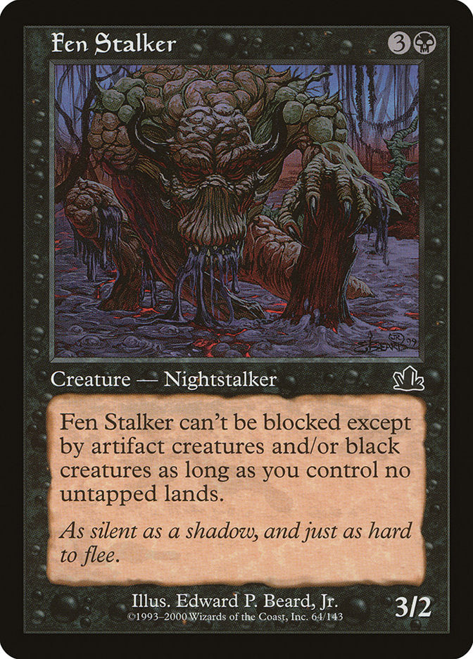 Fen Stalker – Common Magic: The Gathering card from Prophecy (#64)