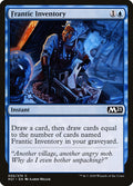 Frantic Inventory – Common Magic: The Gathering card from Core Set 2021 (#50)