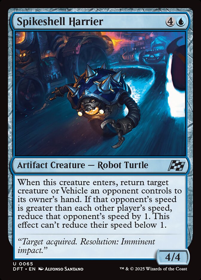 Spikeshell Harrier – Uncommon Magic: The Gathering card from Aetherdrift (#65)
