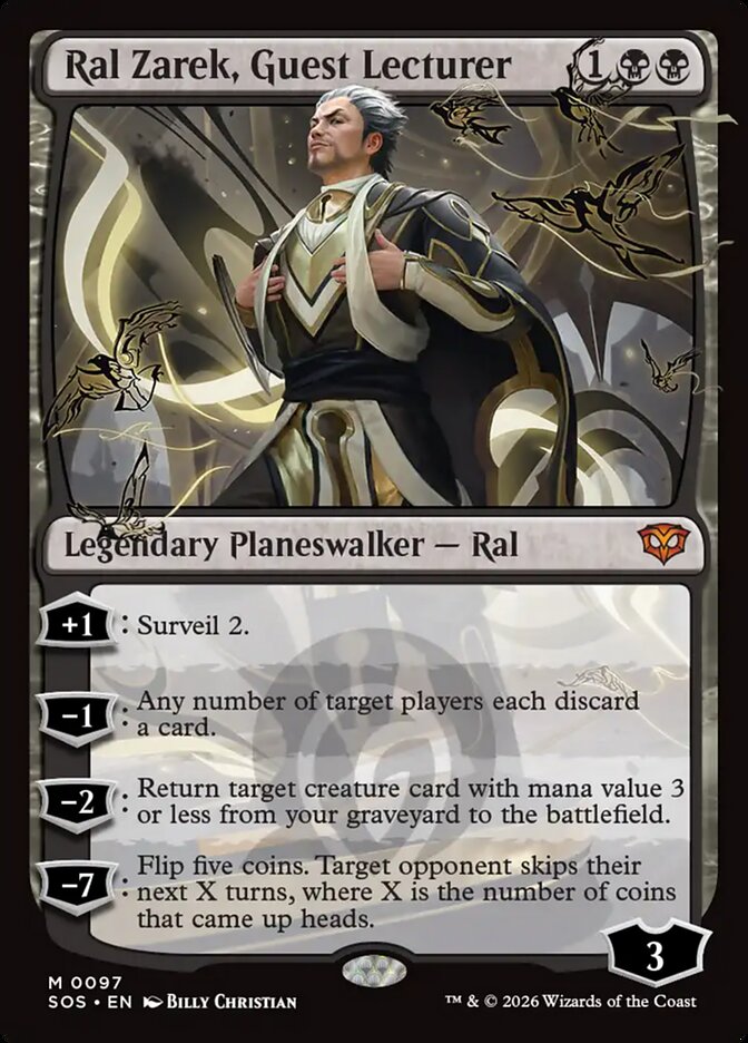 Ral Zarek, Guest Lecturer (SOS 97)