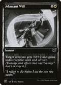 Adamant Will – Common Magic: The Gathering card from Innistrad: Double Feature (#268)