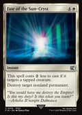 Fate of the Sun-Cryst – Common Magic: The Gathering card from Final Fantasy (#19)