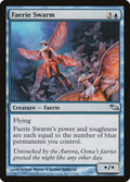 Faerie Swarm – Uncommon Magic: The Gathering card from Shadowmoor (#37)