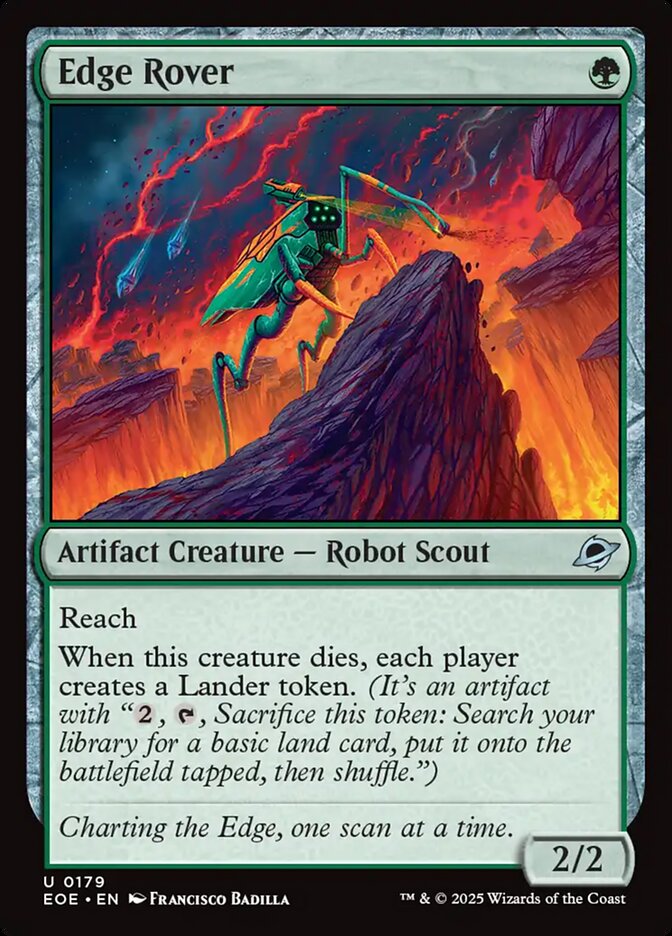 Edge Rover – Uncommon Magic: The Gathering card from Edge of Eternities (#179)