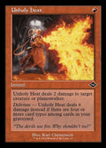 Unholy Heat – Common Magic: The Gathering card from Modern Horizons 2 Timeshifts (#13)