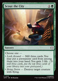 Scout the City – Common Magic: The Gathering card from Marvel's Spider-Man (#113)